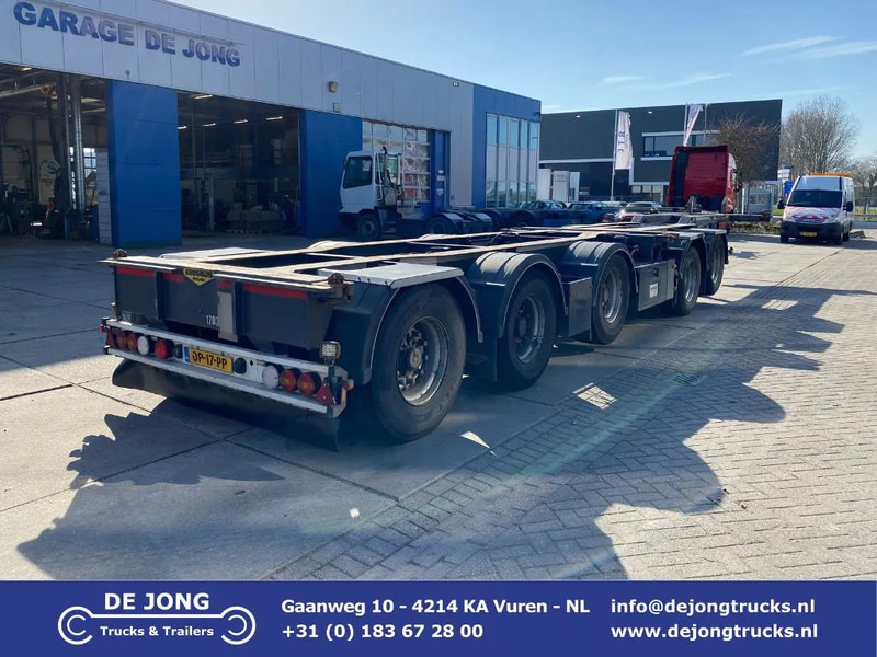 Broshuis 2 Connect 5 AKCC / 5 Axles / 3x Steering / 3x Lift Axle - Полуприцеп-контейнеровоз/ Сменный кузов: фото 1 Broshuis 2 Connect 5 AKCC / 5 Axles / 3x Steering / 3x Lift Axle - Полуприцеп-контейнеровоз/ Сменный кузов: фото 1