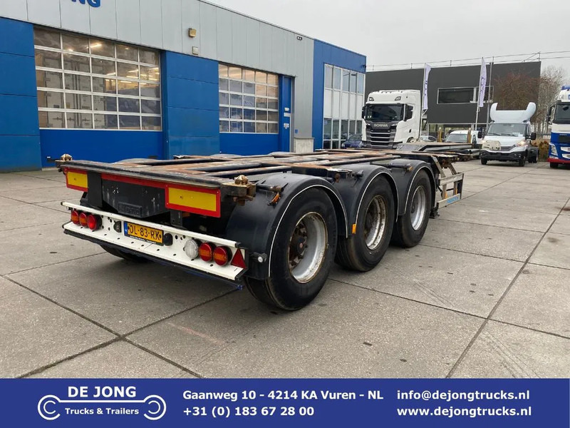 D-Tec FT-43-03V Multi / SAF / 3x Extendable / 1x Lift Axle - Полуприцеп-контейнеровоз/ Сменный кузов: фото 1 D-Tec FT-43-03V Multi / SAF / 3x Extendable / 1x Lift Axle - Полуприцеп-контейнеровоз/ Сменный кузов: фото 1