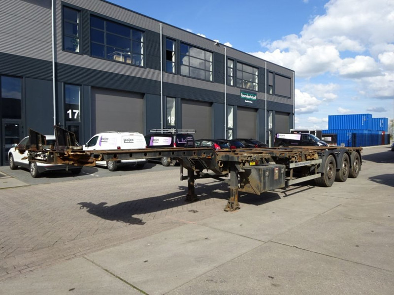 Krone SD Chassis / ADR / 2x Extendable / MB + Disc / 2x Lift Axle - Полуприцеп-контейнеровоз/ Сменный кузов: фото 4 Krone SD Chassis / ADR / 2x Extendable / MB + Disc / 2x Lift Axle - Полуприцеп-контейнеровоз/ Сменный кузов: фото 4