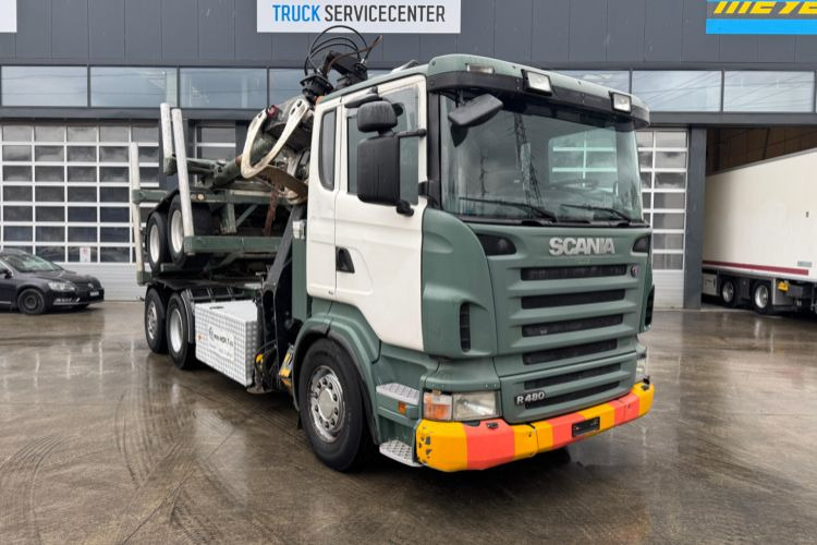 Scania R480 6x2 Loglift F265 mit Dolly - Грузовик: фото 3 Scania R480 6x2 Loglift F265 mit Dolly - Грузовик: фото 3