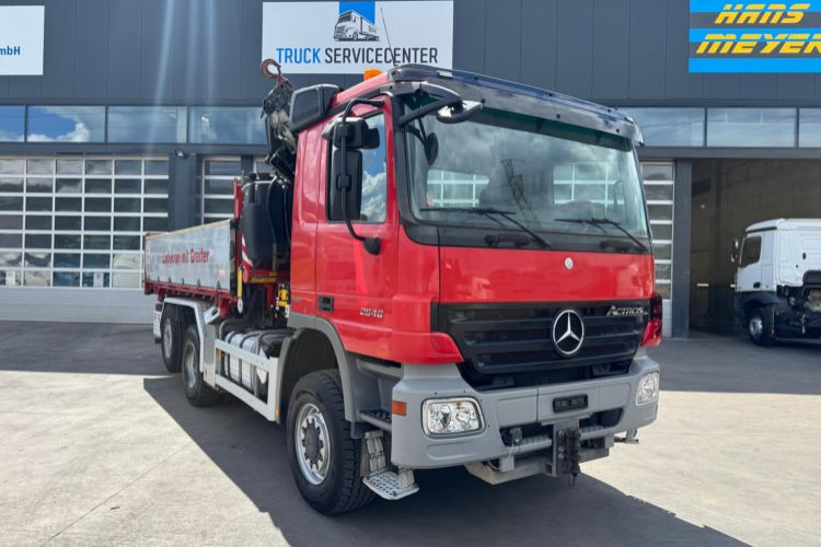 Mercedes-Benz Actros 2646 6x4/4 Fassi 275-8 Kipper - Автоманипулятор: фото 5 Mercedes-Benz Actros 2646 6x4/4 Fassi 275-8 Kipper - Автоманипулятор: фото 5
