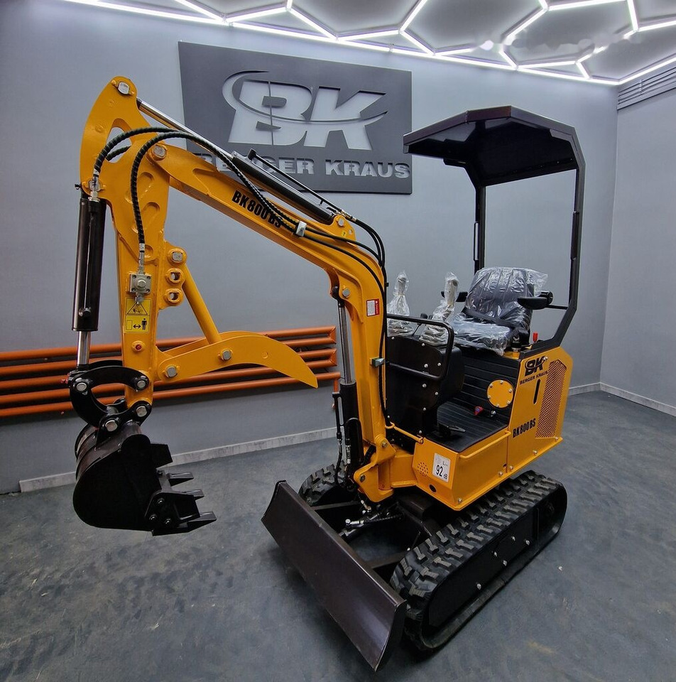 Berger Kraus BK800BS Nowa minikoparka Mini excavator Torsion arm - Мини-экскаватор: фото 1