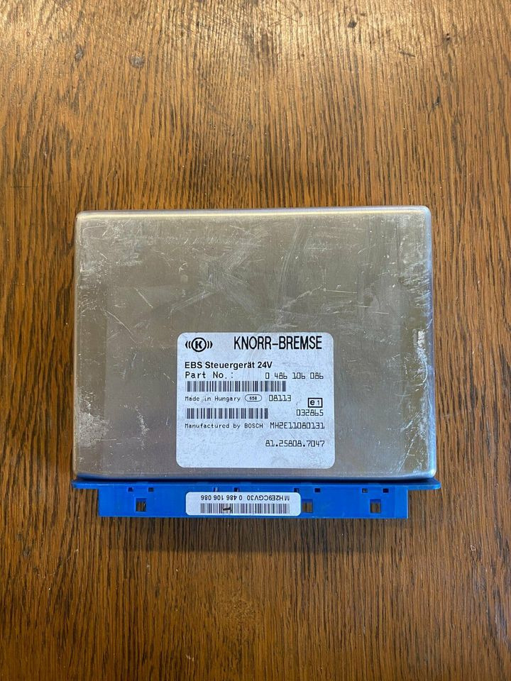 MAN Knorr-Bremse EBS Steuergerät 81258087047 - Блок управления для Грузовиков: фото 1 MAN Knorr-Bremse EBS Steuergerät 81258087047 - Блок управления для Грузовиков: фото 1