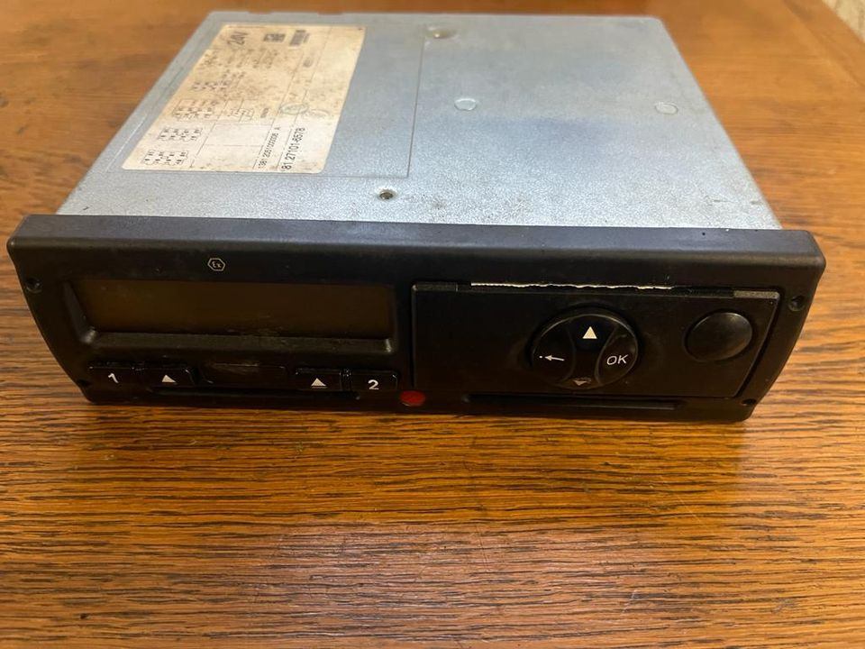 MAN TGX TGS TGA TGL Tachograph 81.27101-6565 - Тахограф для Грузовиков: фото 1 MAN TGX TGS TGA TGL Tachograph 81.27101-6565 - Тахограф для Грузовиков: фото 1