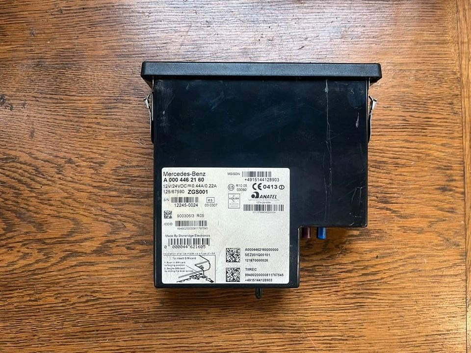 Mercedes-Benz Actros MP4 Tachograph FLEETBOARD A0004462160 - Тахограф для Грузовиков: фото 3 Mercedes-Benz Actros MP4 Tachograph FLEETBOARD A0004462160 - Тахограф для Грузовиков: фото 3