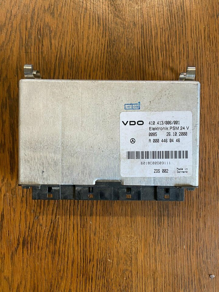 Mercedes Elektronik VDO PSM Steuergerät A 000 446 04 46 - Блок управления для Грузовиков: фото 1 Mercedes Elektronik VDO PSM Steuergerät A 000 446 04 46 - Блок управления для Грузовиков: фото 1