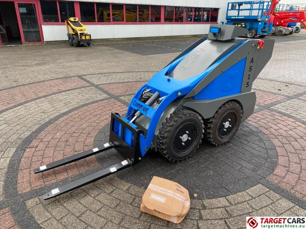 Conmeq AS15 Mini Skid Steer Electric Wheel Loader - Мини-погрузчик с бортовым поворотом: фото 1 Conmeq AS15 Mini Skid Steer Electric Wheel Loader - Мини-погрузчик с бортовым поворотом: фото 1