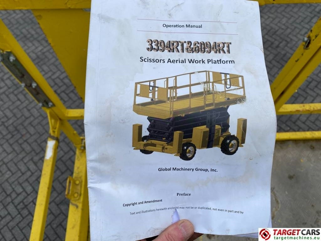 GMG 6094RT Diesel 4x4 Scissor Work Lift 2020cm  в лизинг GMG 6094RT Diesel 4x4 Scissor Work Lift 2020cm: фото 19