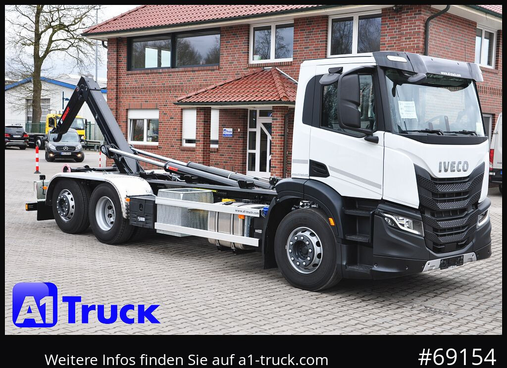 IVECO X-Way AD280X42, HIAB Multilift, Lenk- Liftachse, - Крюковой мультилифт: фото 1 IVECO X-Way AD280X42, HIAB Multilift, Lenk- Liftachse, - Крюковой мультилифт: фото 1
