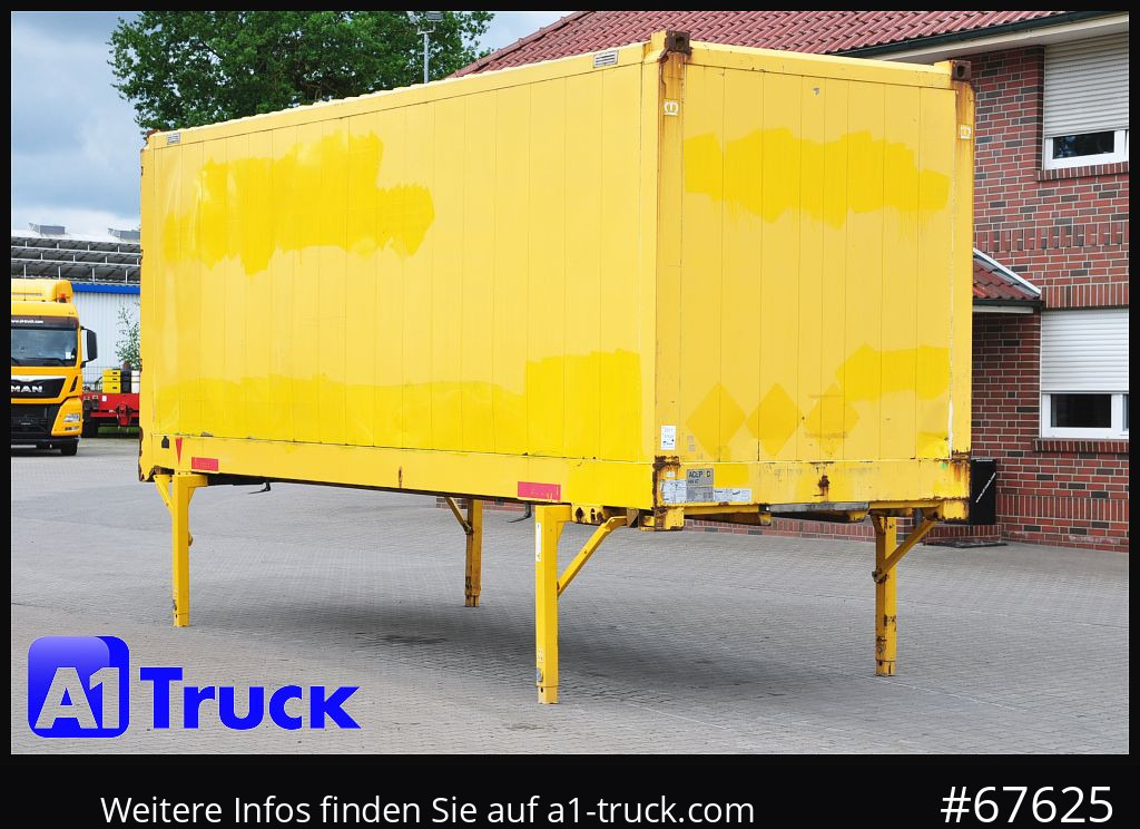Сменный кузов - фургон KRONE BDF 7,45 Container, 2800mm innen, Wechselbrücke: фото 1 Сменный кузов - фургон KRONE BDF 7,45 Container, 2800mm innen, Wechselbrücke: фото 1