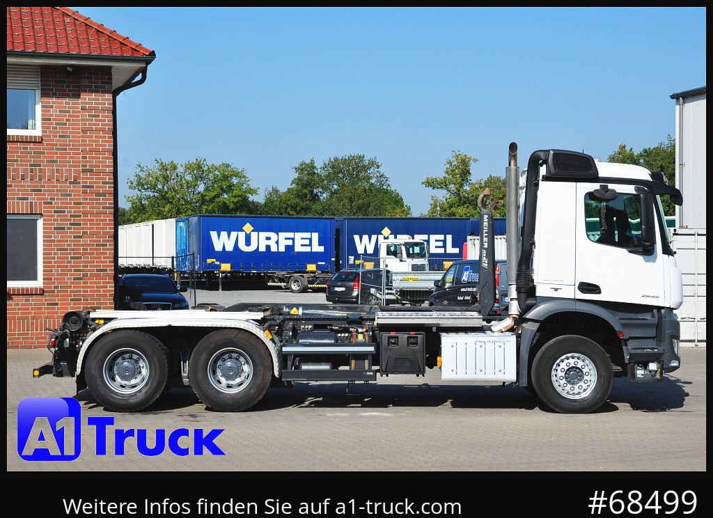 Крюковой мультилифт MERCEDES-BENZ Arocs 2645 BL,  Meiller, 6x4, Funk,: фото 6