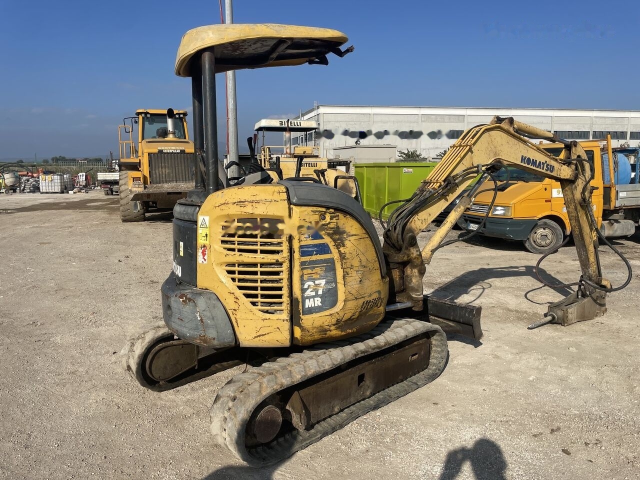 Komatsu PC27MR-2 - Мини-экскаватор: фото 1 Komatsu PC27MR-2 - Мини-экскаватор: фото 1
