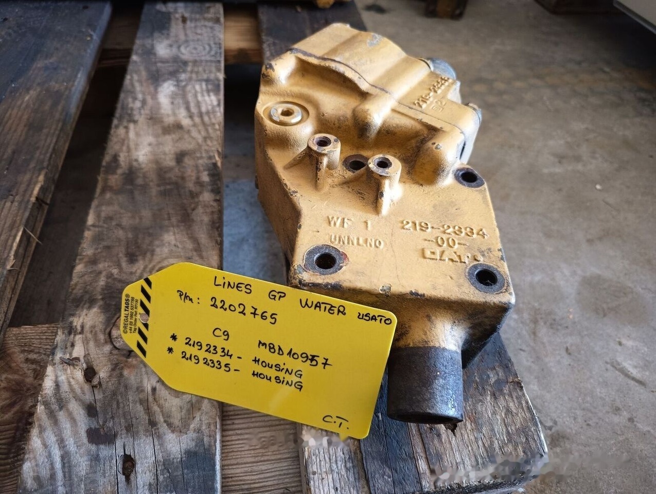 LINES GP WATER Caterpillar C9 MBD10957 2202765 for construction equipment - Система охлаждения для Строительной техники: фото 1 LINES GP WATER Caterpillar C9 MBD10957 2202765 for construction equipment - Система охлаждения для Строительной техники: фото 1