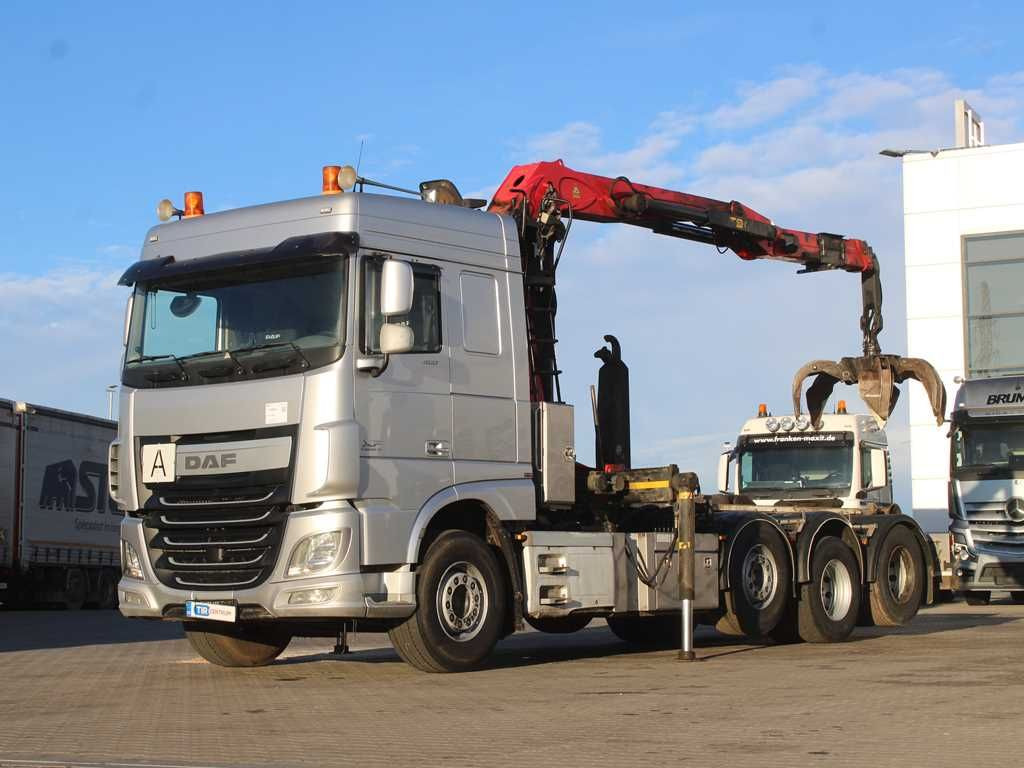 DAF XF 460, EURO 6, 8X2, 2X LIFTING AXLE, PALFINGER - Крюковой мультилифт: фото 1 DAF XF 460, EURO 6, 8X2, 2X LIFTING AXLE, PALFINGER - Крюковой мультилифт: фото 1