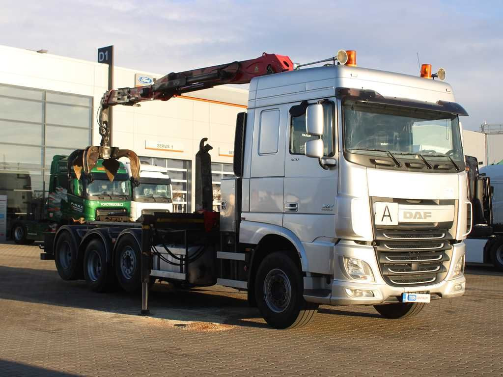 DAF XF 460, EURO 6, 8X2, 2X LIFTING AXLE, PALFINGER - Крюковой мультилифт: фото 2 DAF XF 460, EURO 6, 8X2, 2X LIFTING AXLE, PALFINGER - Крюковой мультилифт: фото 2