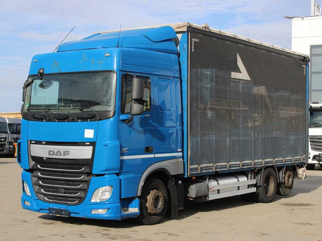 DAF XF 460 FAR, 6X2, EURO 6, AIR SUSPENSIONS - Тентованный грузовик: фото 1 DAF XF 460 FAR, 6X2, EURO 6, AIR SUSPENSIONS - Тентованный грузовик: фото 1
