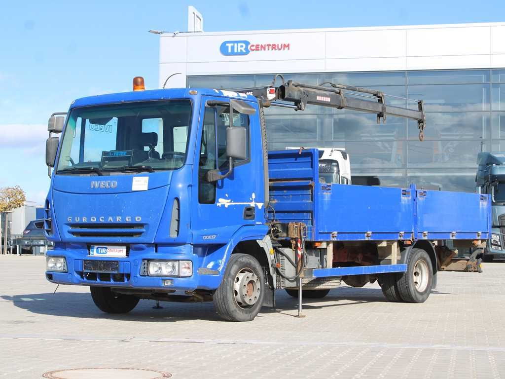 Iveco EUROCARGO 100E17, EURO 3, CRANE HIAB 035-2 - Грузовик бортовой/ Платформа, Автоманипулятор: фото 1 Iveco EUROCARGO 100E17, EURO 3, CRANE HIAB 035-2 - Грузовик бортовой/ Платформа, Автоманипулятор: фото 1