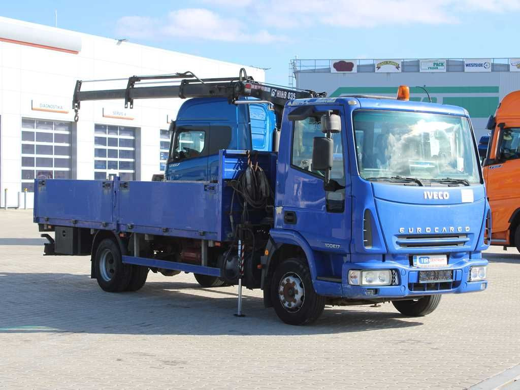 Iveco EUROCARGO 100E17, EURO 3, CRANE HIAB 035-2 - Грузовик бортовой/ Платформа, Автоманипулятор: фото 2 Iveco EUROCARGO 100E17, EURO 3, CRANE HIAB 035-2 - Грузовик бортовой/ Платформа, Автоманипулятор: фото 2