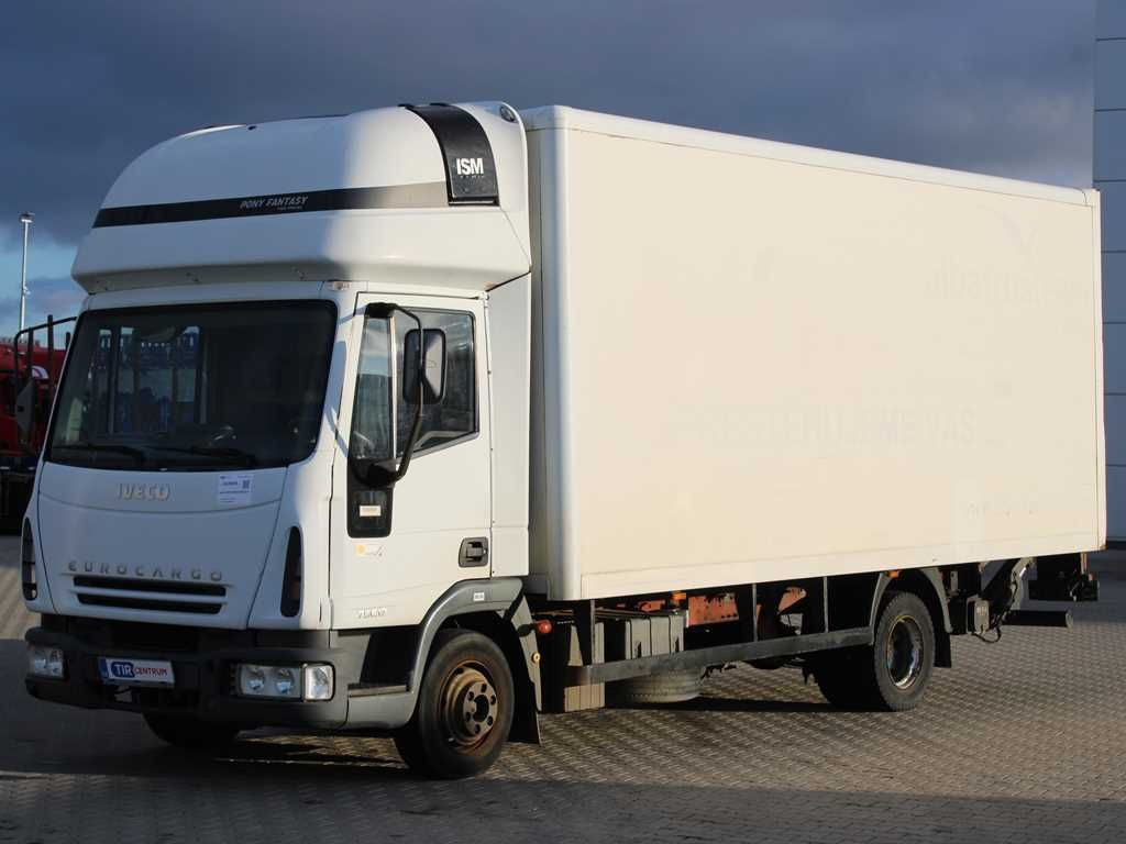 Iveco EUROCARGO ML75E17, TAIL LIFT, SLEEPING CABIN - Грузовик с закрытым кузовом: фото 1 Iveco EUROCARGO ML75E17, TAIL LIFT, SLEEPING CABIN - Грузовик с закрытым кузовом: фото 1
