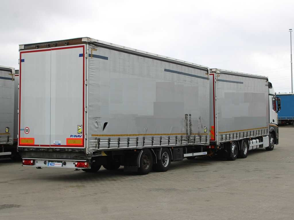Mercedes-Benz Actros 2542, 6X2, EURO 6 + PANAV TV018M - Тентованный грузовик: фото 3 Mercedes-Benz Actros 2542, 6X2, EURO 6 + PANAV TV018M - Тентованный грузовик: фото 3