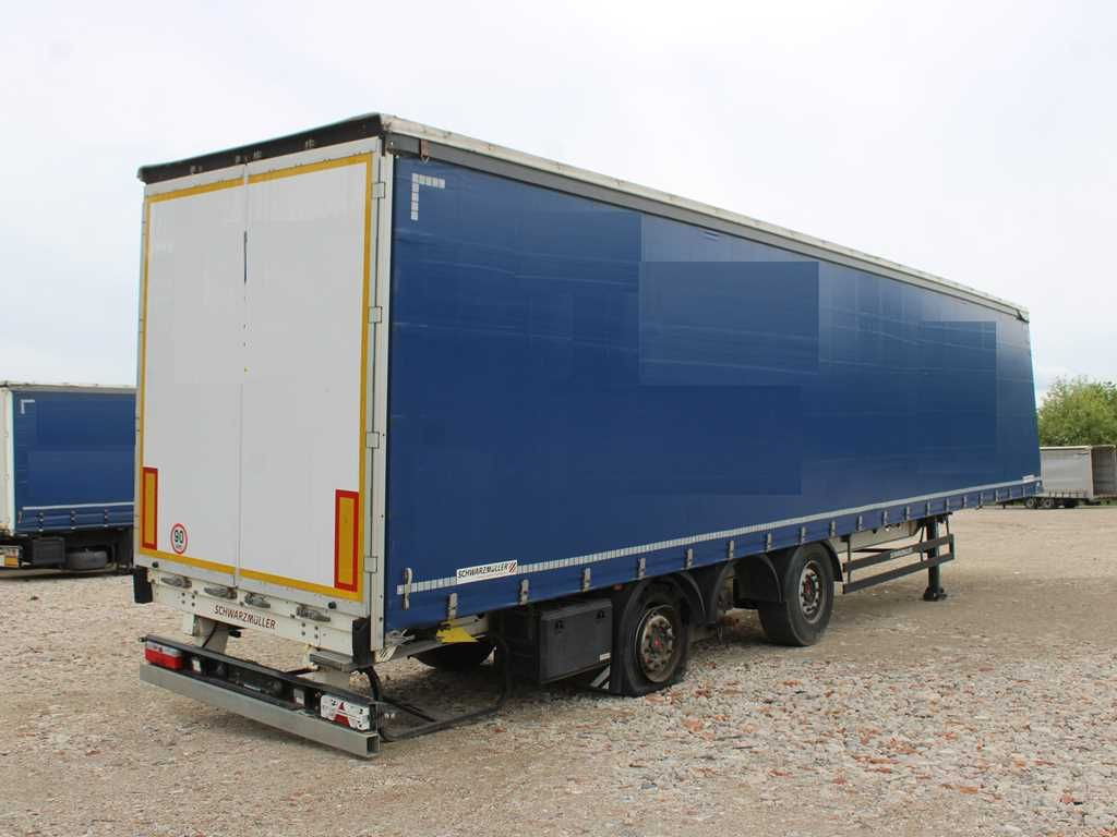 Schwarzmüller SPA 3/E, MULTILOCK, LIFTING AXLE, SAF, MULDA - Тентованный полуприцеп: фото 3 Schwarzmüller SPA 3/E, MULTILOCK, LIFTING AXLE, SAF, MULDA - Тентованный полуприцеп: фото 3