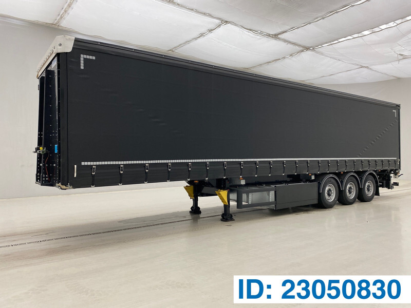 A&D Tautliner - Tail lift 9 ton - Тентованный полуприцеп: фото 1