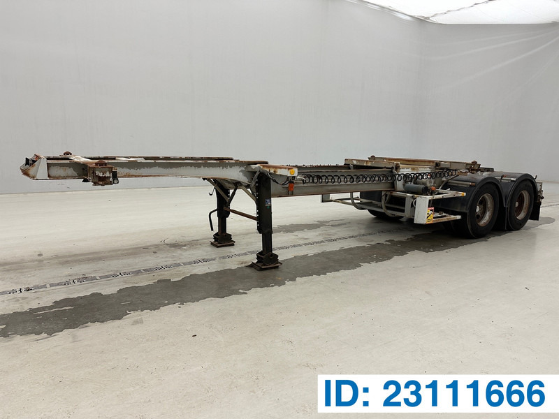 Robuste Kaiser BI-TRAIN 20 ft dolly - Полуприцеп-контейнеровоз/ Сменный кузов: фото 1 Robuste Kaiser BI-TRAIN 20 ft dolly - Полуприцеп-контейнеровоз/ Сменный кузов: фото 1