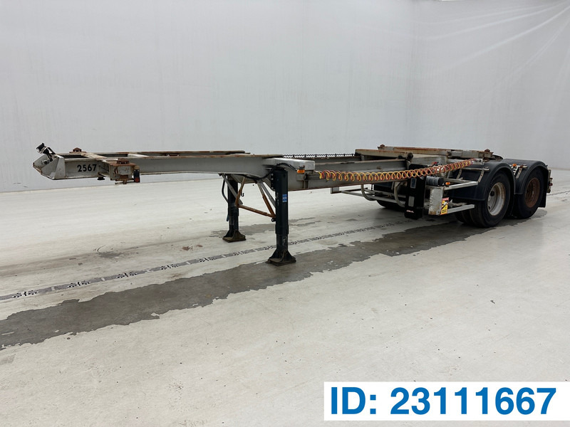 Robuste Kaiser BI-TRAIN 20 ft dolly - Полуприцеп-контейнеровоз/ Сменный кузов: фото 1 Robuste Kaiser BI-TRAIN 20 ft dolly - Полуприцеп-контейнеровоз/ Сменный кузов: фото 1