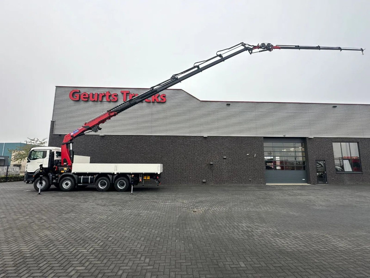 MAN TGS 35.470 8X4 HMF 4020-K6 + FJ 600 K4 KRAAN - Автоманипулятор: фото 1 MAN TGS 35.470 8X4 HMF 4020-K6 + FJ 600 K4 KRAAN - Автоманипулятор: фото 1