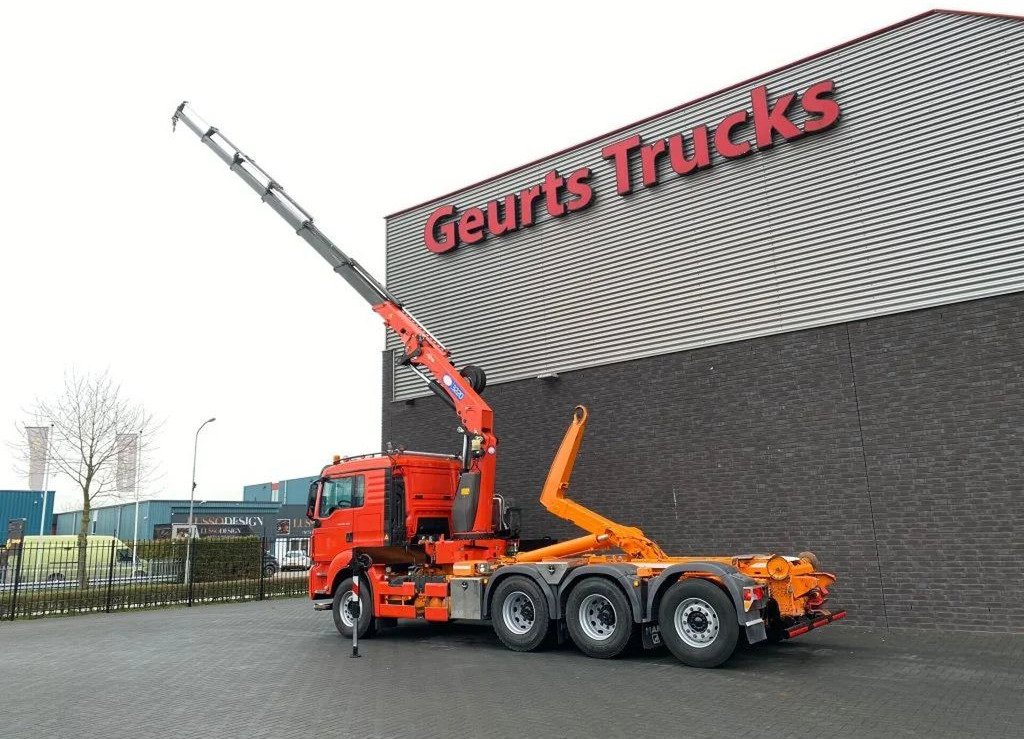 MAN TGS 35.480 8X4 TRIDEM + 20 TON HAAKARM + HMF 322 - Крюковой мультилифт, Автоманипулятор: фото 5 MAN TGS 35.480 8X4 TRIDEM + 20 TON HAAKARM + HMF 322 - Крюковой мультилифт, Автоманипулятор: фото 5