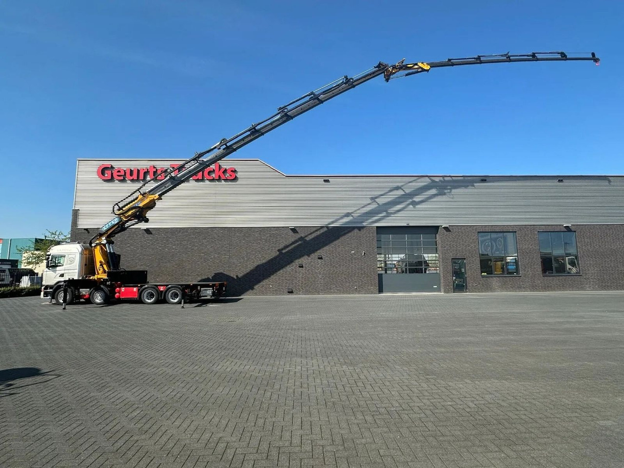 Scania G450 8X4 + EFFER 1255/8S + JIB 6S HD KRAAN/KRAN/ - Автоманипулятор: фото 1 Scania G450 8X4 + EFFER 1255/8S + JIB 6S HD KRAAN/KRAN/ - Автоманипулятор: фото 1