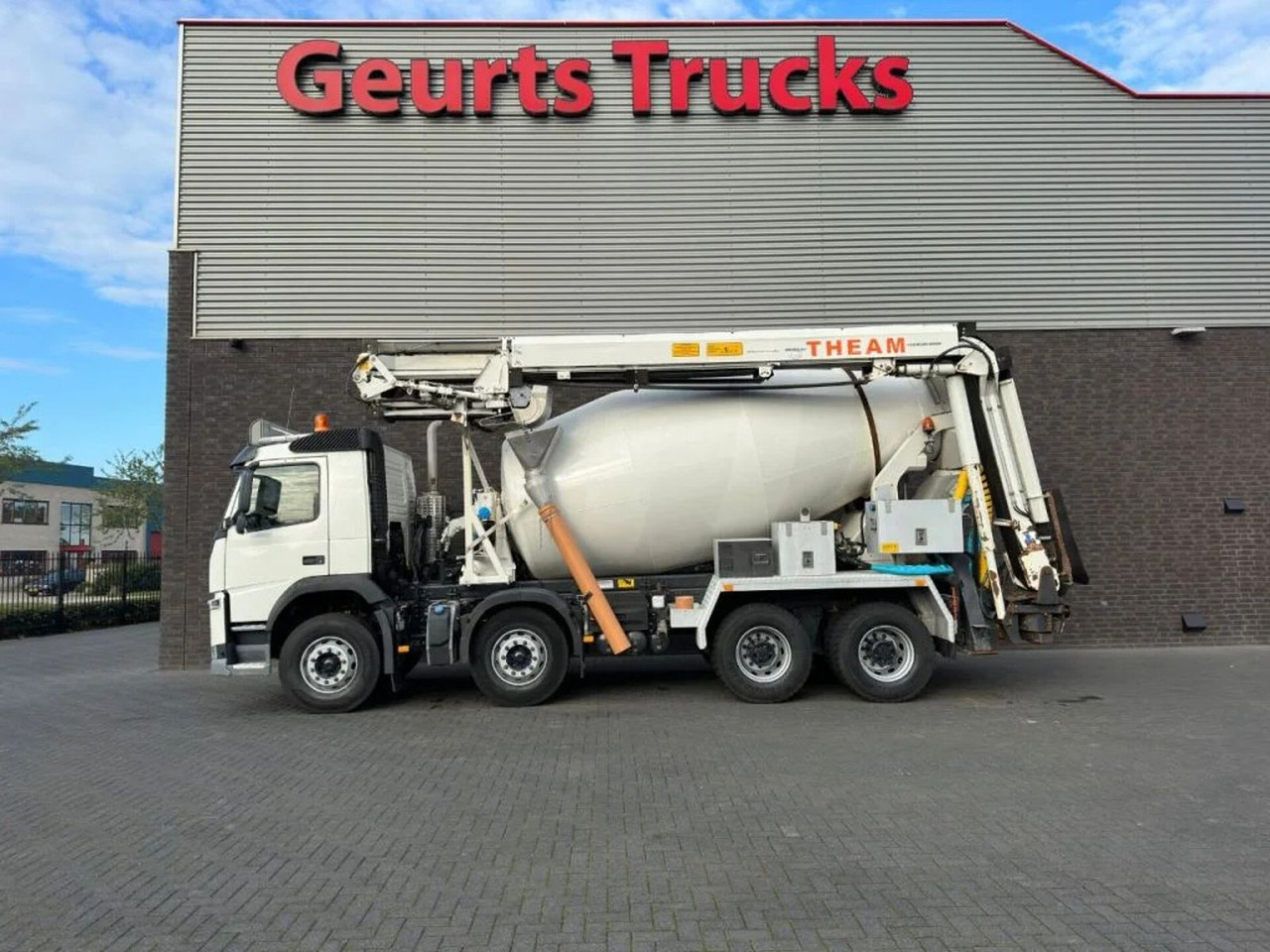 Volvo FM 410 8X4 + STETTER 9 M3 MIXER/MISCHER + THEAM - Автобетоносмеситель: фото 1 Volvo FM 410 8X4 + STETTER 9 M3 MIXER/MISCHER + THEAM - Автобетоносмеситель: фото 1