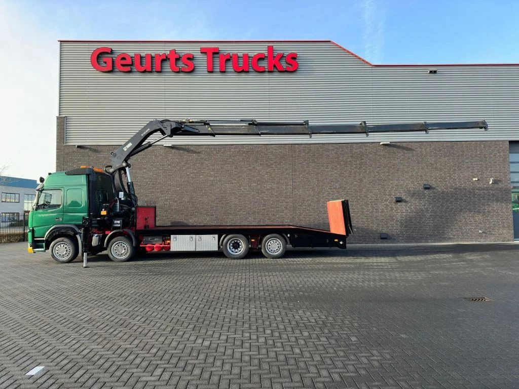 Эвакуатор Volvo FM 500 8X2 OPRIJWAGEN/MACHINE TRANSPORTER + HIAB: фото 1