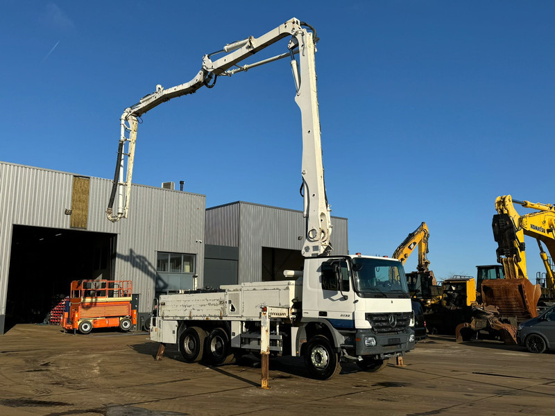 MERCEDESBENZ Actros 2632 6x4 with Putzmeister BSF 24-4 11 24m concrete pump в лизинг MERCEDESBENZ Actros 2632 6x4 with Putzmeister BSF 24-4 11 24m concrete pump: фото 9