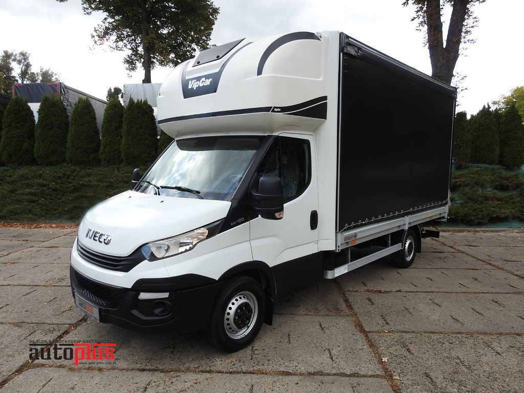 Iveco DAILY 35S18 PRITSCHE PLANE 10 PALETTEN AUFZUG - Тентованный фургон: фото 1 Iveco DAILY 35S18 PRITSCHE PLANE 10 PALETTEN AUFZUG - Тентованный фургон: фото 1