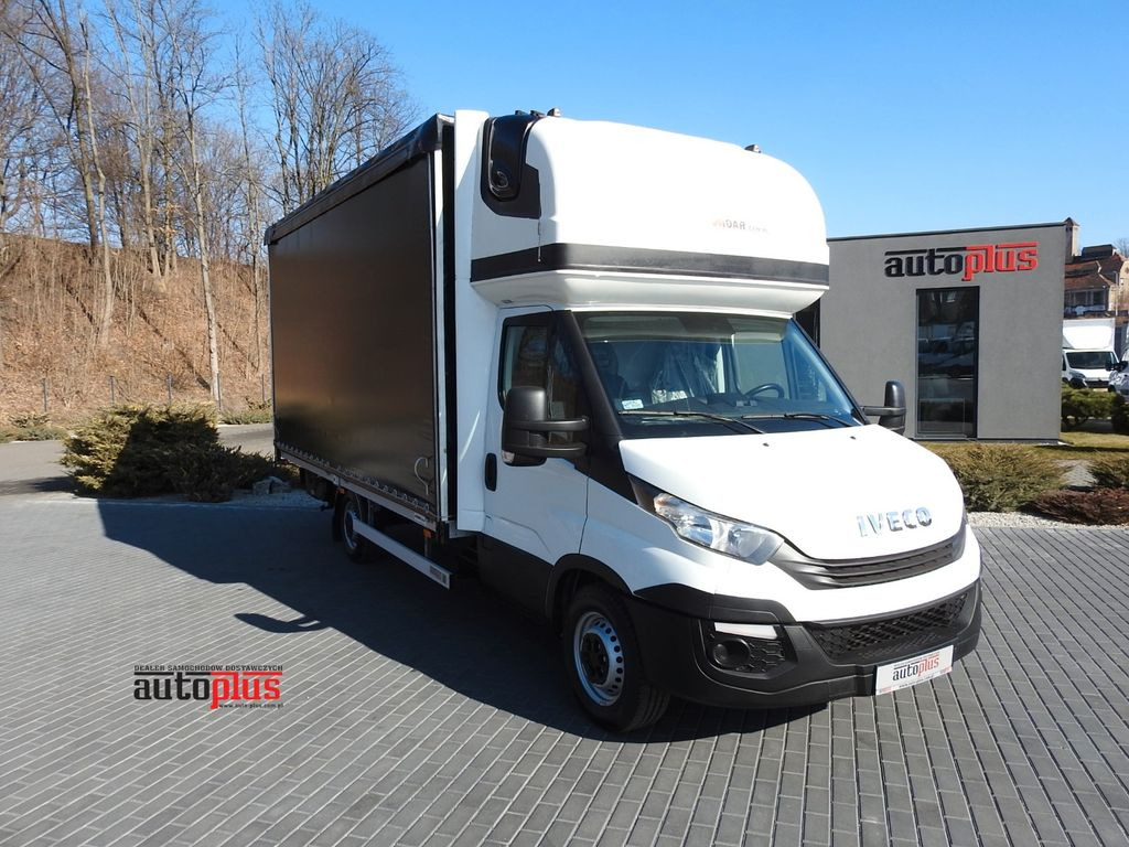 Iveco DAILY 35S18 PRITSCHE PLANE 10 PALETTEN TEMPOMAT - Тентованный фургон: фото 1 Iveco DAILY 35S18 PRITSCHE PLANE 10 PALETTEN TEMPOMAT - Тентованный фургон: фото 1