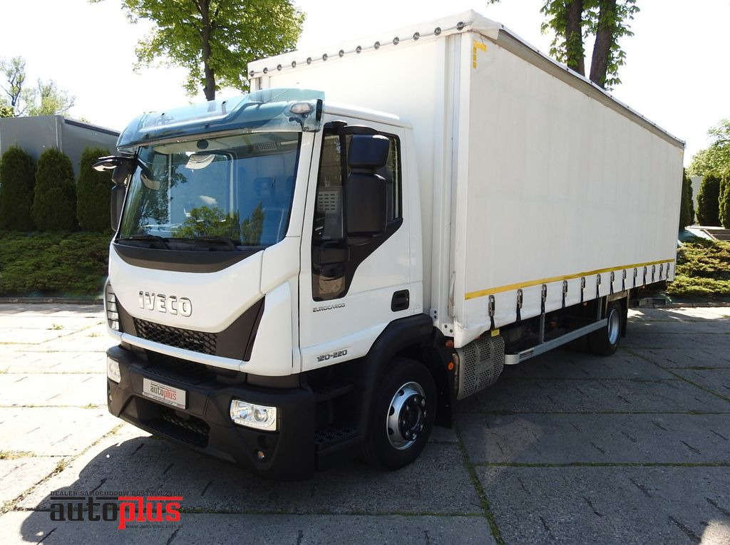 Iveco EUROCARGO  PRITSCHE PLANE 20 PALETTEN  - Тентованный грузовик: фото 1