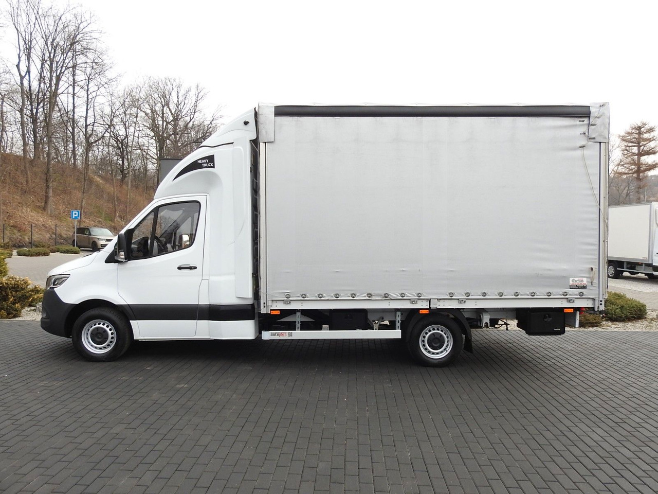 Тентованный фургон, Грузопассажирский фургон Mercedes-Benz SPRINTER 316 PRITSCHE PLANE 10 PALETTEN WEBASTO: фото 9