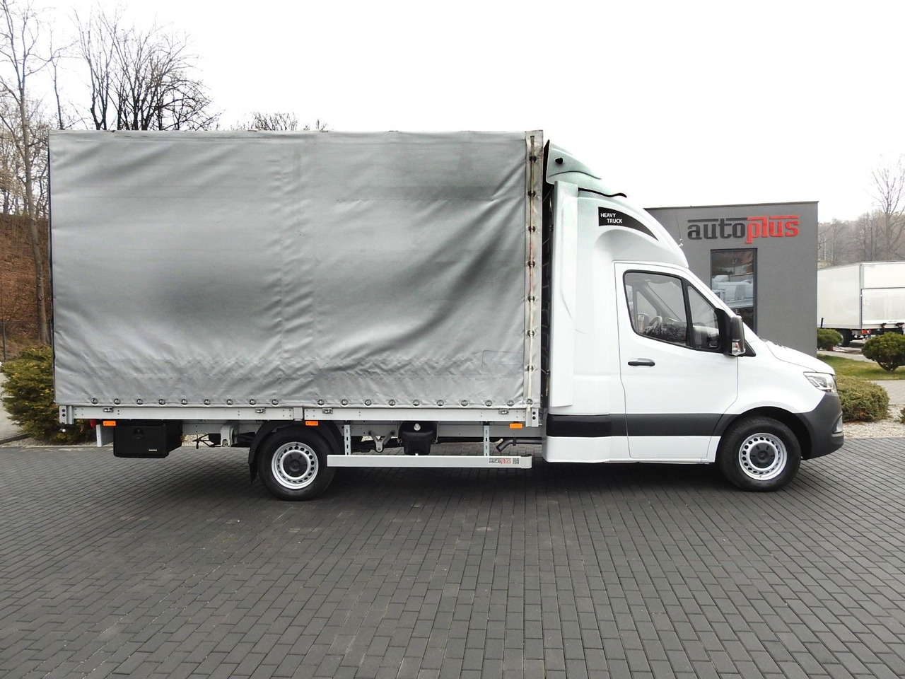 Тентованный фургон, Грузопассажирский фургон Mercedes-Benz SPRINTER 316 PRITSCHE PLANE 10 PALETTEN WEBASTO: фото 7