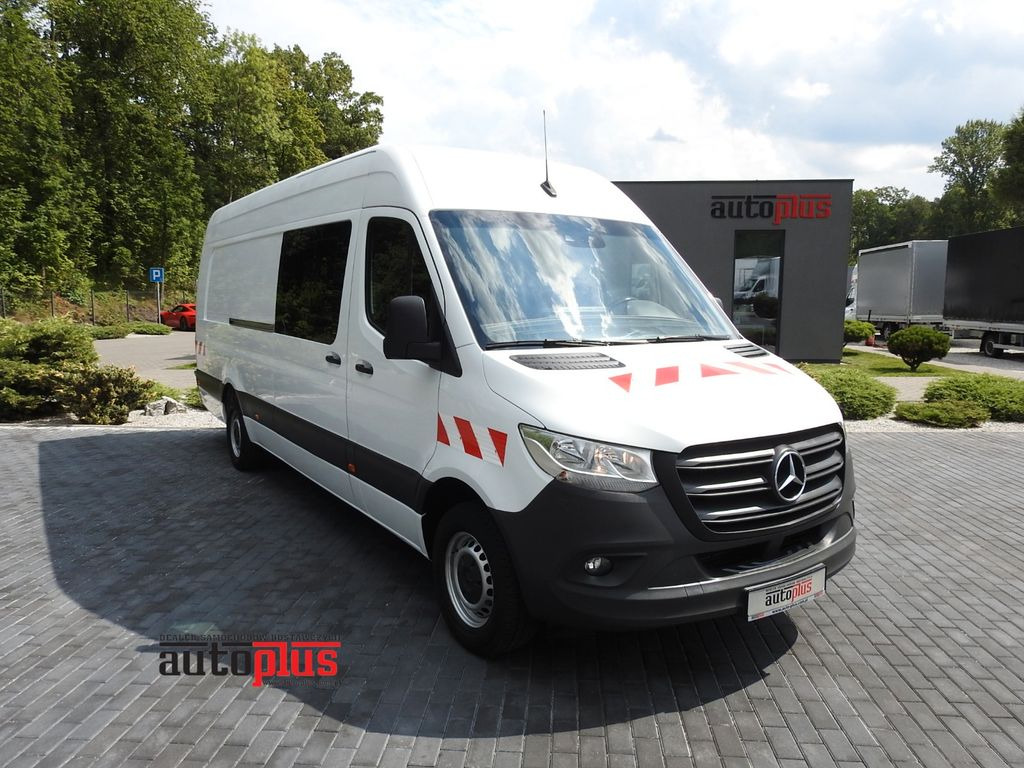 Mercedes-Benz SPRINTER KASTENWAGEN DOPPELKABINE 5 SITZE A/C  - Цельнометаллический фургон, Грузопассажирский фургон: фото 1