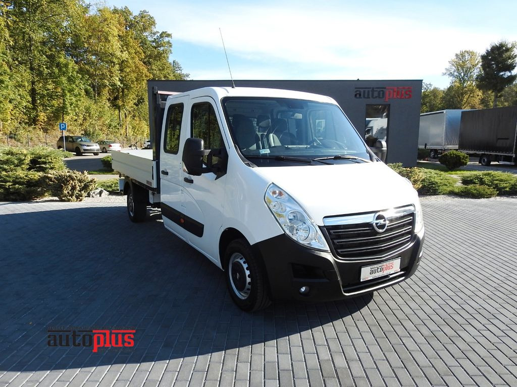 Opel MOVANO PRITSCHE DOPPELKABINE DOKA 7 SITZE  - Малотоннажный бортовой грузовик, Грузопассажирский фургон: фото 1