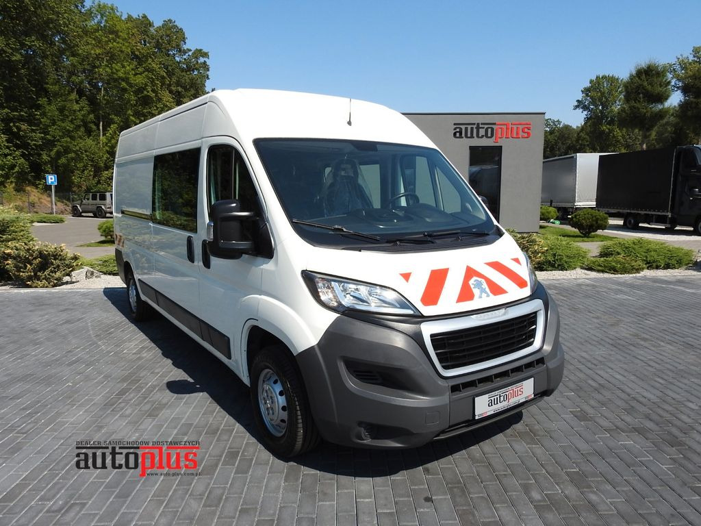 Peugeot BOXER KASTENWAGEN DOPPELKABINE 7 SITZE 110PS - Цельнометаллический фургон, Грузопассажирский фургон: фото 1 Peugeot BOXER KASTENWAGEN DOPPELKABINE 7 SITZE 110PS - Цельнометаллический фургон, Грузопассажирский фургон: фото 1