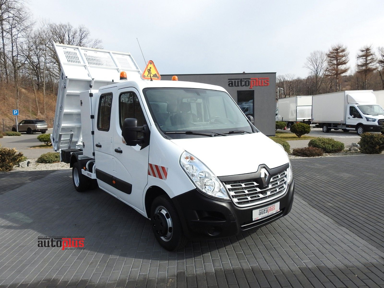Renault MASTER  KIPPER DOPPELKABINE DOKA 6 SITZE - Малотоннажный самосвал, Грузопассажирский фургон: фото 1