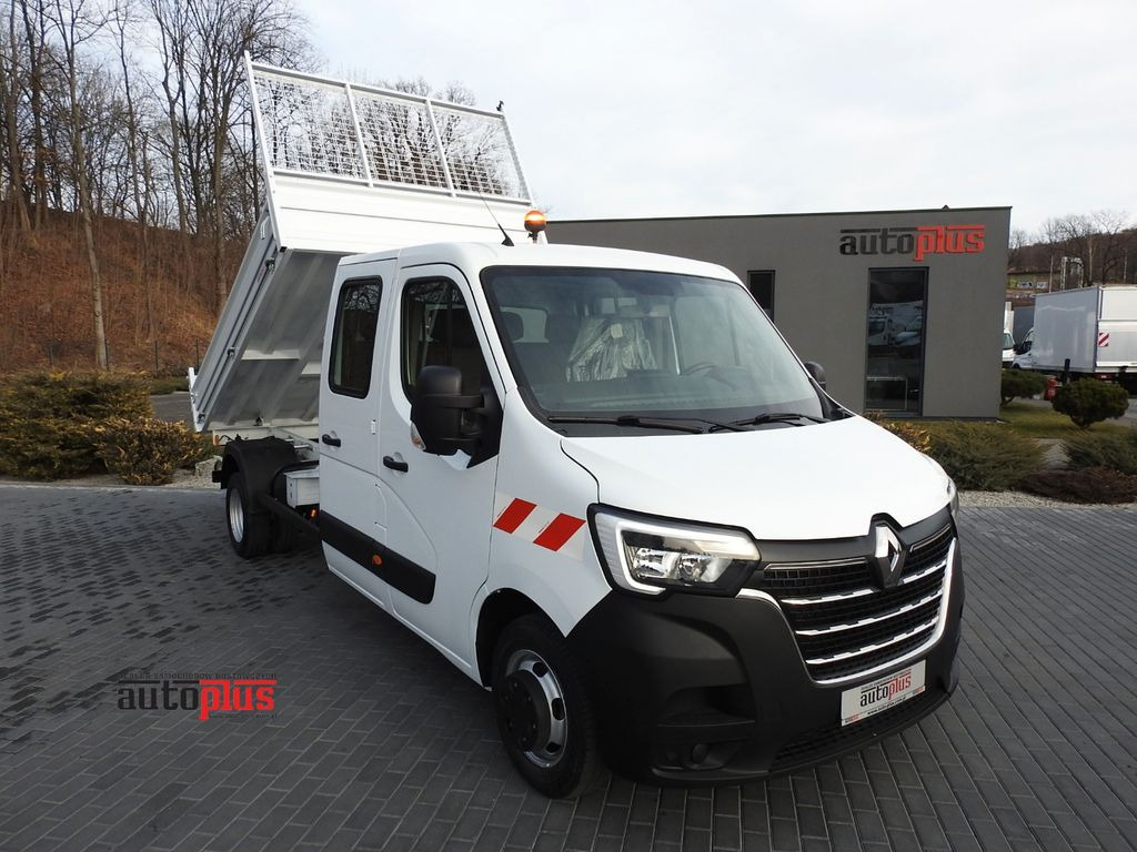 Renault MASTER KIPPER DOPPELKABINE DOKA 6 SITZE TEMPOMAT  - Малотоннажный самосвал, Грузопассажирский фургон: фото 1