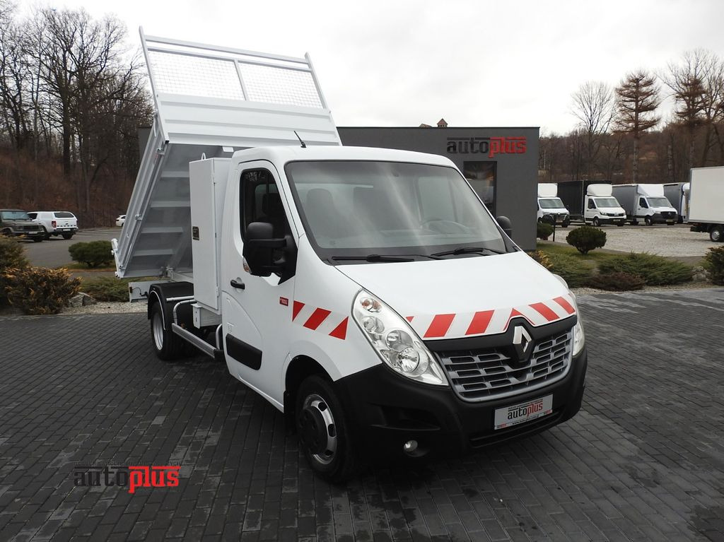 Renault MASTER KIPPER TEMPOMAT KLIMAANLAGE ZWILLINGSRÄDE - Тентованный фургон: фото 1 Renault MASTER KIPPER TEMPOMAT KLIMAANLAGE ZWILLINGSRÄDE - Тентованный фургон: фото 1