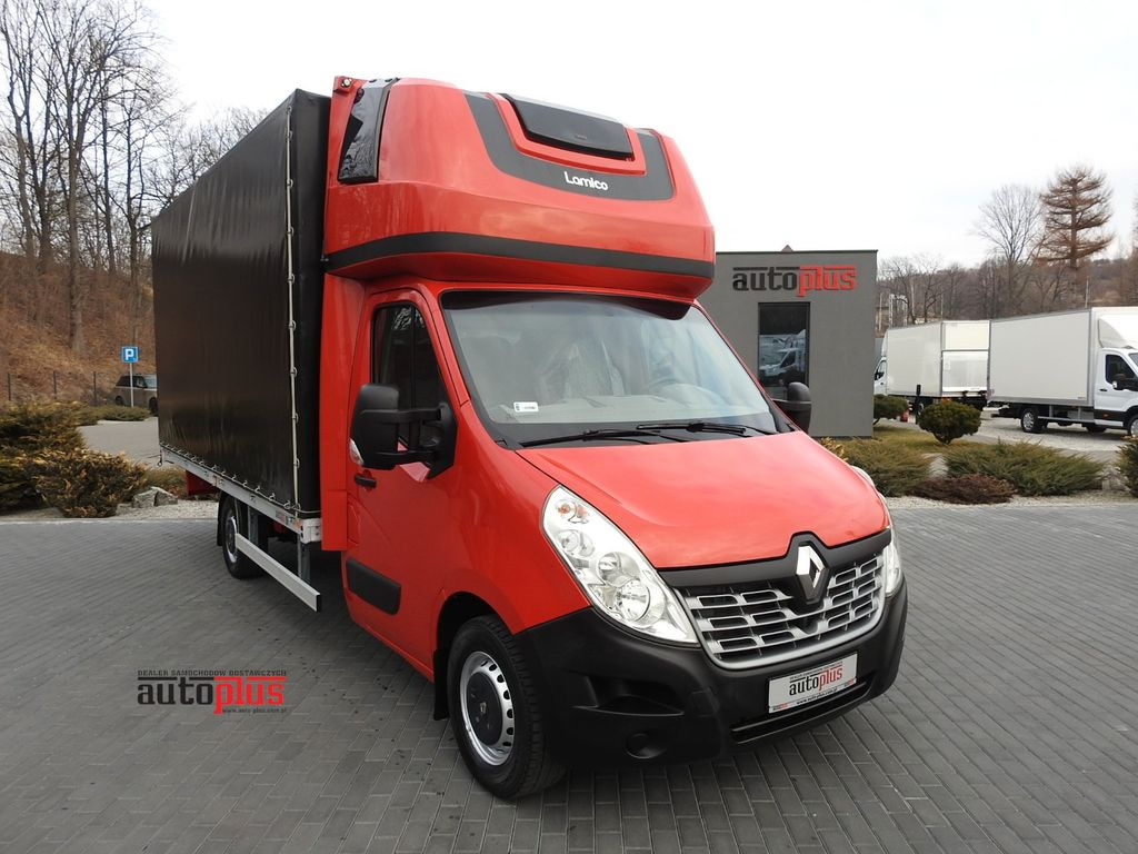Renault MASTER PRITSCHE PLANE 10 PALETTEN WEBASTO A/C - Тентованный фургон: фото 1 Renault MASTER PRITSCHE PLANE 10 PALETTEN WEBASTO A/C - Тентованный фургон: фото 1