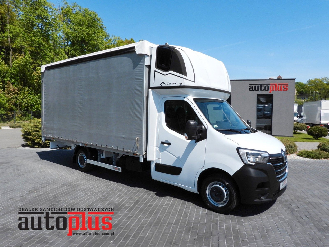 Renault MASTER PRITSCHE PLANE 10 PALETTEN WEBASTO A/C - Тентованный фургон: фото 1 Renault MASTER PRITSCHE PLANE 10 PALETTEN WEBASTO A/C - Тентованный фургон: фото 1