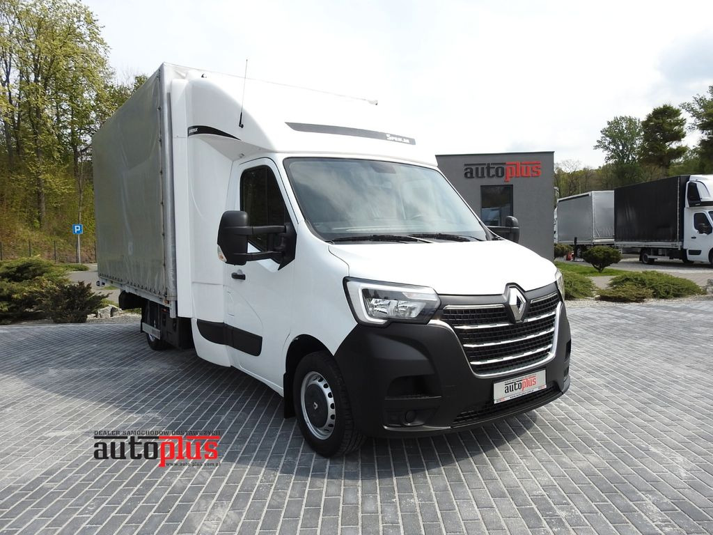 Renault MASTER PRITSCHE PLANE 10 PALETTEN WEBASTO A/C - Тентованный фургон, Грузопассажирский фургон: фото 1 Renault MASTER PRITSCHE PLANE 10 PALETTEN WEBASTO A/C - Тентованный фургон, Грузопассажирский фургон: фото 1