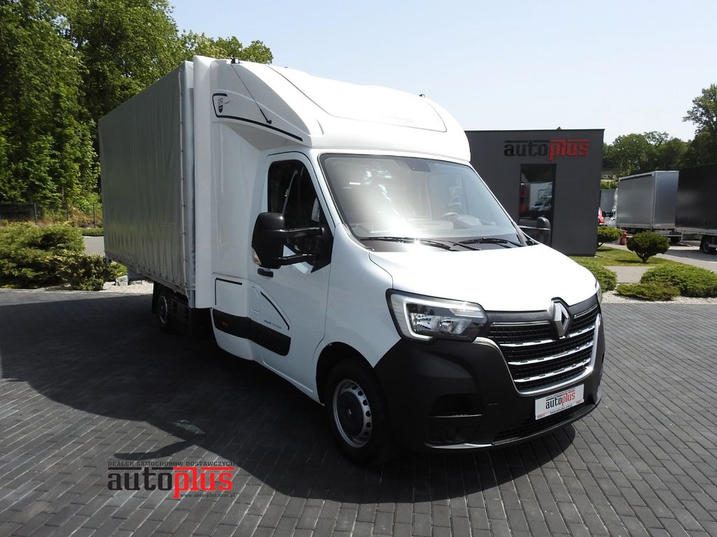 Renault MASTER PRITSCHE PLANE 10 PALETTEN WEBASTO - Тентованный фургон, Грузопассажирский фургон: фото 1 Renault MASTER PRITSCHE PLANE 10 PALETTEN WEBASTO - Тентованный фургон, Грузопассажирский фургон: фото 1
