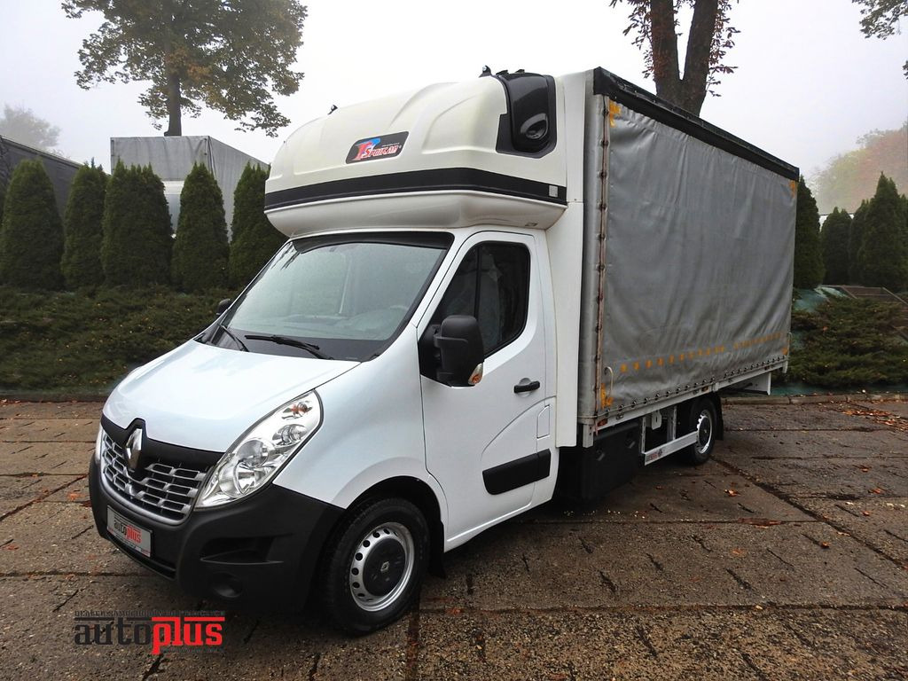 Renault MASTER PRITSCHE PLANE 10 PALLETS WEBASTO A/C - Тентованный фургон: фото 1 Renault MASTER PRITSCHE PLANE 10 PALLETS WEBASTO A/C - Тентованный фургон: фото 1
